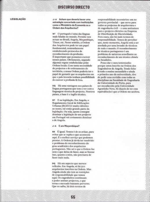 Jornal Arquitectos - Janeiro | Abril 2013